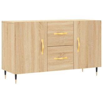 Berkfield Home Sideboard Sonoma Oak 100x36x60 cm Engineered Wood in Brown | Size: 100 x 36 x 60 cm