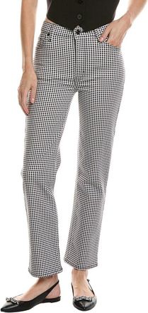 Frame Denim Le Sleek Black Multi Straight Jean