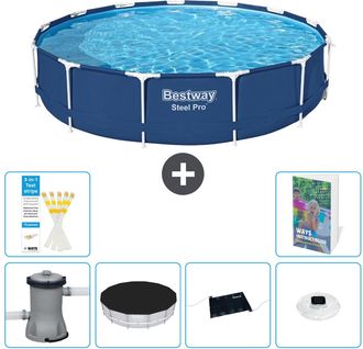 Bestway Piscina Bestway Steel Pro Redonda - 396x84 Cm - 7-piezas S328