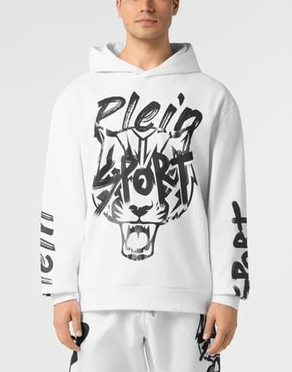 Plein Sport Hoodie Plein Sport Men in White at Nordstrom, Size Xxx-Large Eu
