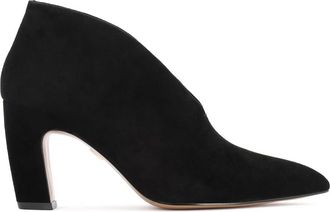 Kazar Stiletto Laarzen - Dames - Laarzen met Hak - Zwart - 35 EU - Leer - Schoenen