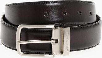 Corneliani Burnt-effect Leather Belt 30mm size 90