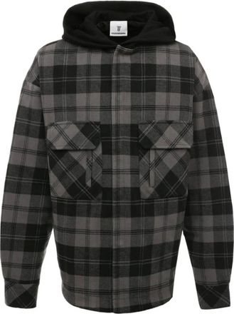 Diego Venturino Heren, Jassen, Grijs, Maat: L Katoen