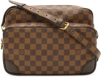 Louis Vuitton Pre-owned Shoulder bag - Dames - Vintage Schoudertas - Bruin - ONE Size - Vintage