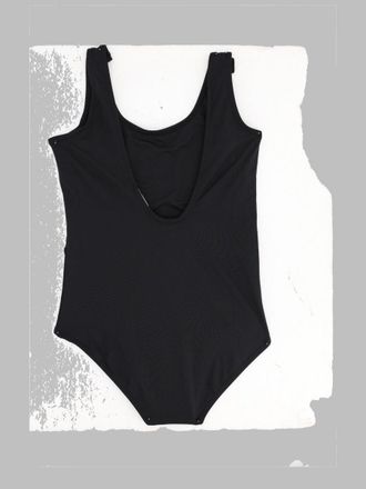 DKNY High-Elastane Polyamide One-Piece Swimsuit - Black