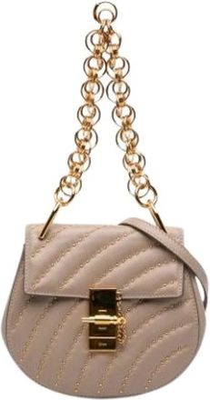 Chlo&eacute; Pre-owned borse di pelle a tracolla - - Pre-owned - Donna - Marrone - ONE SIZE