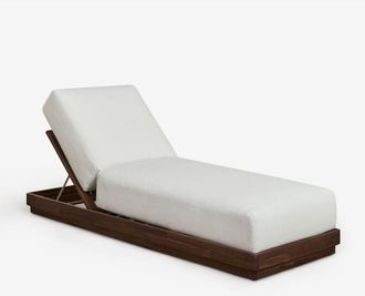 Sklum Sklum - Pack De 2 Tumbonas Reclinables En Madera De Acacia Lecia