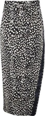 Roberto Cavalli Long Skirt - Black/White