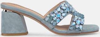 Alma En Pena Mule Heel in Blue at Nordstrom, Size 39