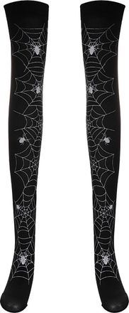 Generic Womens Halloween Dress Up Socks Festival Show Sexy Stockings Stockings for Women for Winter (Grey, One Size)