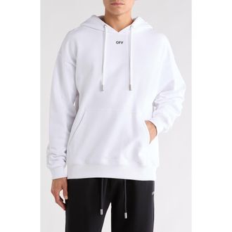 Off-white Arrow Skate Graphic Hoodie in White-Black at Nordstrom Rack, Size Xx-Large