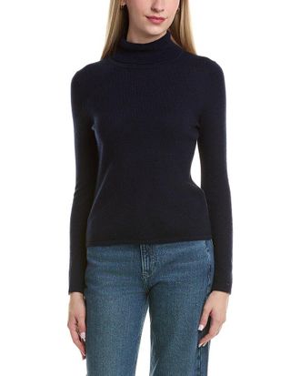 Bruno Magli Classic Turtleneck Wool & Cashmere-Blend Sweater