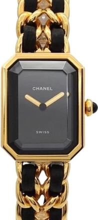 Chanel Pre-owned Watches, female, Black, Size: ONE SIZE Pre-owned Vintage Wristwatch