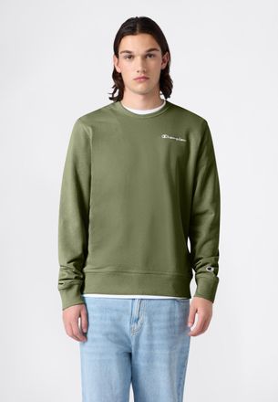Champion Sweatshirt CHAMPION ICONS CONTRAST Terry Crewneck Sweatshirt, Herren, Gr. XXL, olvn, Obermaterial: 70% Baumwolle, 30% Polyester, normal, Rundhals, Swe
