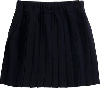 Nan&aacute;n Girls Kilt Skirt Black Technical Fabric Polyester