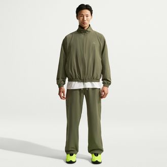 Nike Mens Standard Issue Dri-FIT Woven Basketball Pants in Green | IM5905-222