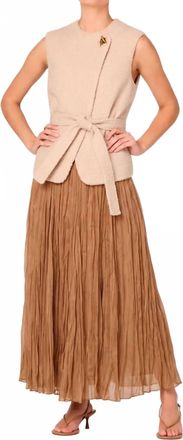 Astr Darrien Vest In Cream
