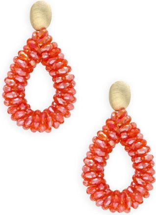 Lott. Gioielli Lott. Gioielli - Drop L Marquis - Dames - Accessoires - Oranje - Maat: ONE Size