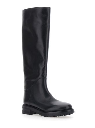 Strategia Womens Boots Marengo Leather Black
