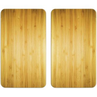 WENKO Herdabdeckplatte Universal Holz-optik Wenko