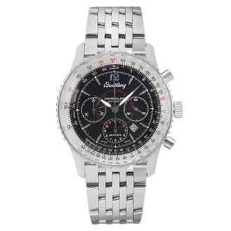 Breitling Pre-owned Breitling Breitling Navitimer Montbrilliant Chronograph Automatic Black Dial Mens Watch A41330