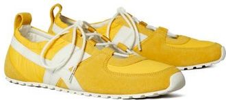 Tory Burch Hank Sneaker in Yellow /Cream /Yellow at Nordstrom, Size 10.5