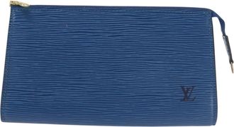 Louis Vuitton Pochette Accessoires Nm Epi Leather Blue Leather Clutche & Pouche Bag (Pre-Owned)