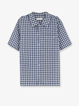 Dunst Camicia in misto cotone con motivo check - DUNST - gender_Man