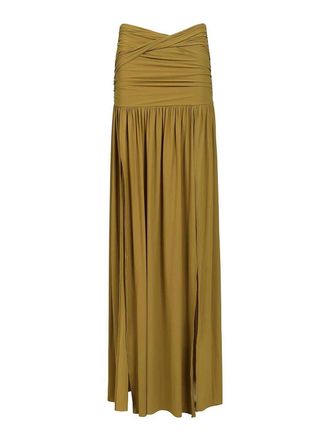 Amazu&igrave;n Tayla Draped Maxi Skirt