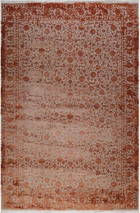 Esprit Alfombra clásica suave, estilo vintage con relieve, terracota 80x150