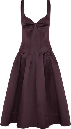 Nicholas Cory pleated dress - Purple