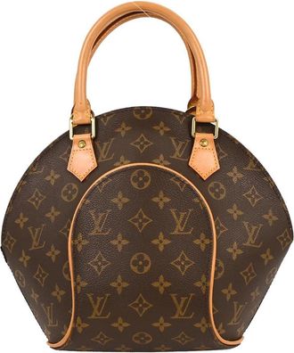 Louis Vuitton Ellipse Bag Monogram Canvas Brown Canvas Handbag (Pre-Owned)