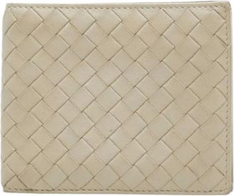 Bottega Veneta Pre-owned Wallets, female, Beige, Size: ONE SIZE Pre-owned Vintage Wallet (bi-fold)