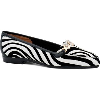 Amalfi By Rangoni Oste Loafer in White Zebra at Nordstrom, Size 5.5