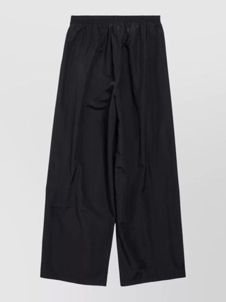 Balenciaga wide leg track trousers side pocket