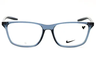 Nike NIKE7018460 Injected Propionate Frame Eyeglasses - Blue