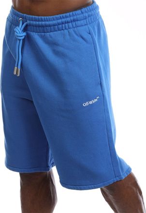 Off-white Mens Off White Arrow Skate Sweat Shorts in Blue-White - Blue & White - Size X-Large