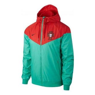 Nike Portugal Windrunner Jacket Red Green 891334-348