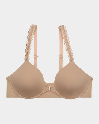 Natori Pure Luxe Convertible Front-Closure Bra