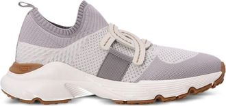 Tod's Kate sneakers - women - Leather - 39.5 - Grey