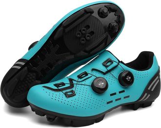 Generic Cycling Shoes Mens and Womens Indoor and Outdoor Mountain Bike Breathable and Anti-Slip Sneaker for Unisex Outdoor Sports Waterproof Shoes for Spin Bi