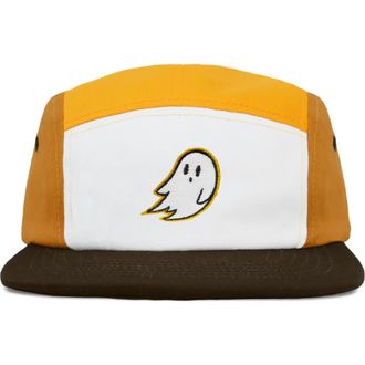 Dalix Mens Ghost 5 Panel Camper Hat in Gold-Brown at Nordstrom