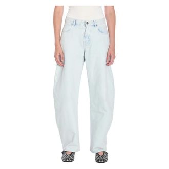 Alaia Dames, Jeans, Blauw, Maat: S