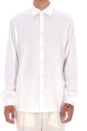 Roberto Collina Cotton Jersey Polo-Shirt