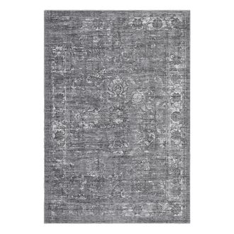 OEM Alfombra De Juegos, Dise&ntilde;o Vintage, Base Antideslizante, Gris, 240x340cm