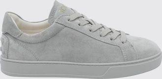 Tod's Sneakers basse in pelle di vitello scamosciata con gommini sul tallone