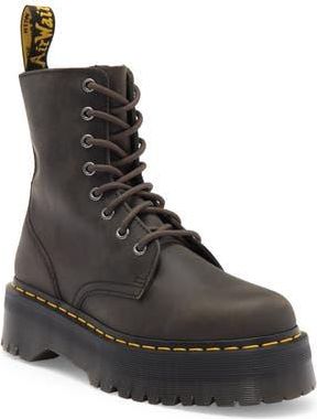 Dr. Martens Jadon Platform Boot in Charcoal Grey at Nordstrom Rack, Size 13Us / 11Uk