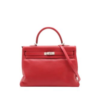 Herm&egrave;s Pre-owned Hermes Evergrain Kelly II Retourne 35 Ladies ZBZVFH59H9Q0D3SQ