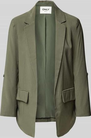 Only Loose Fit Blazer mit Turn-up-Option Modell LARIS in Khaki, Gr&ouml;&szlig;e 34