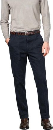 Mason's Prescott Fatigue Chino Broek - Heren - Chinos - Blauw - 2XL - Katoen - Broeken